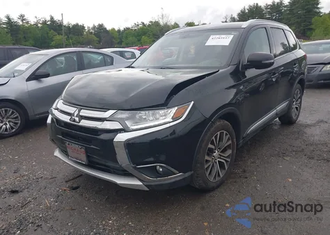 2017 Mitsubishi Outlander Sel from USA, damaged, VIN JA4AZ3A36HZ060323